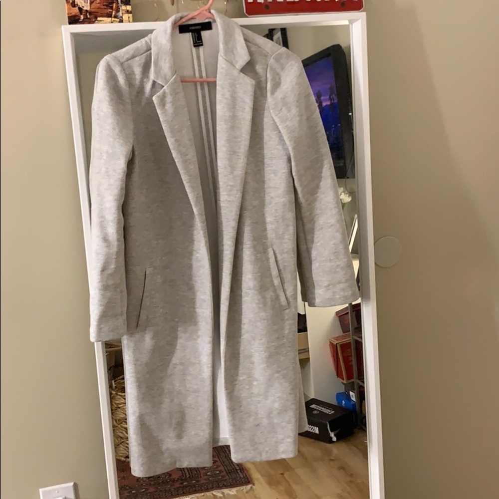 Grey fashion jacket